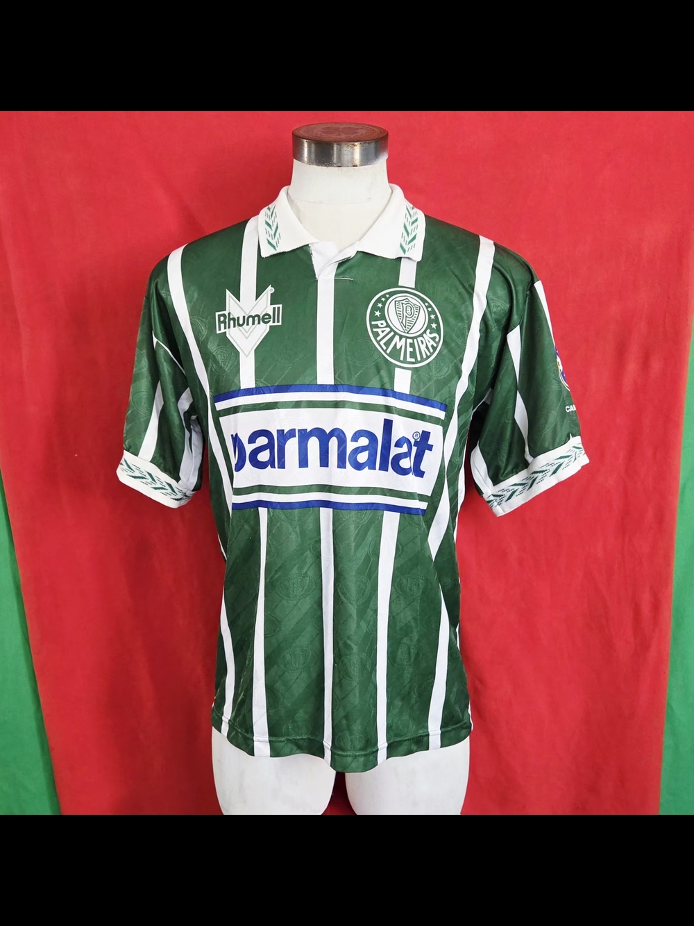 PALMEIRAS 93/94 VINTAGE BI-CAMPEÁO HOME JERSEY No 9 (EVAIR) SUPER RARE